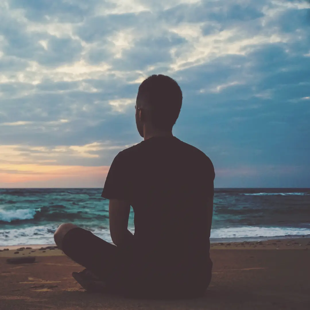 Man Relaxing Evening